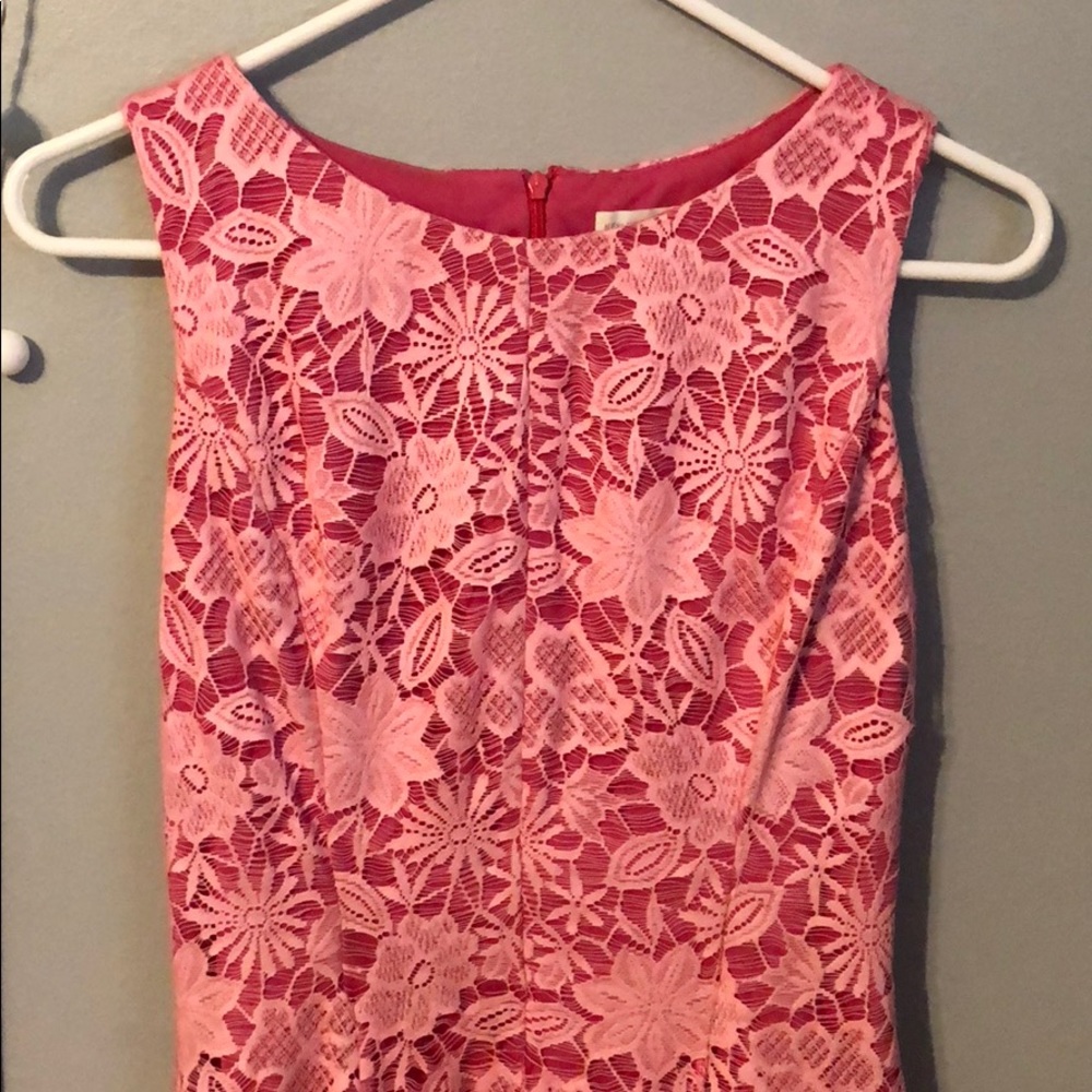 New York & Company pink ombré dress